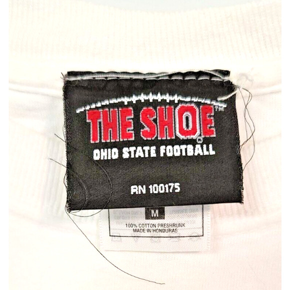 Very Rare Woody Hayes T Shirt Ohio State The Shoe - Picture 5 of 5